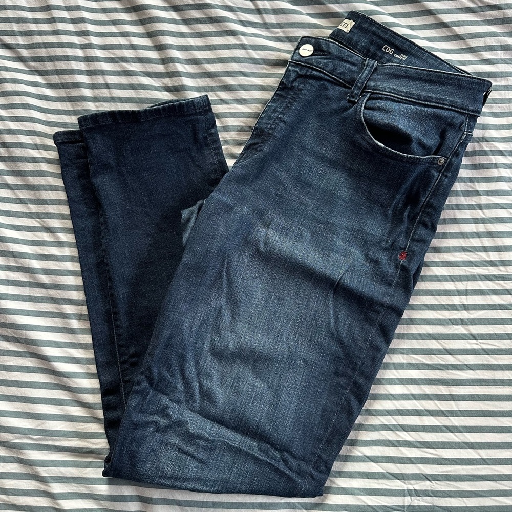 Warp & Weft skinny jeans (32x30).